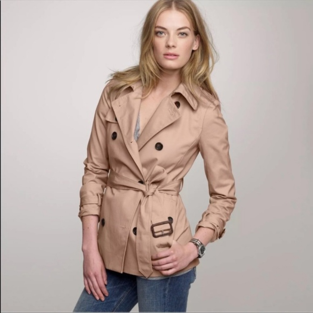 New JCrew short Trench 8